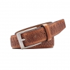 "CABANA", 35MM, FULL GRAIN NATURAL LEATHER BELT - CABANA35 - 5552
